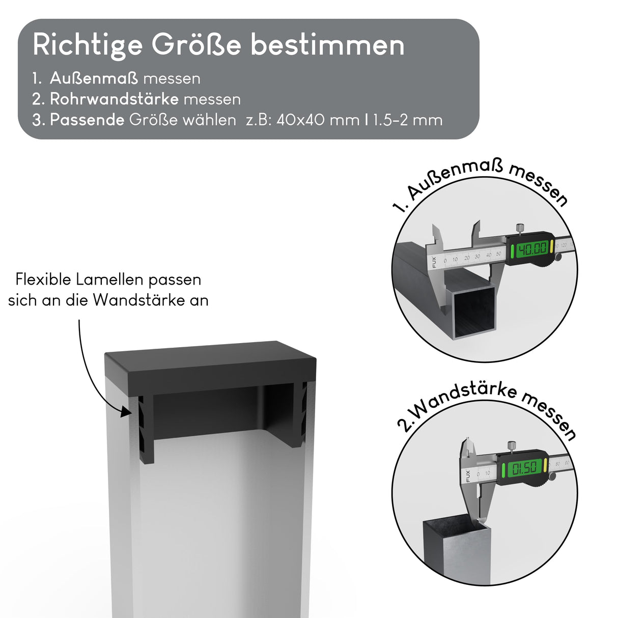 Rohrstopfen Weiß TV