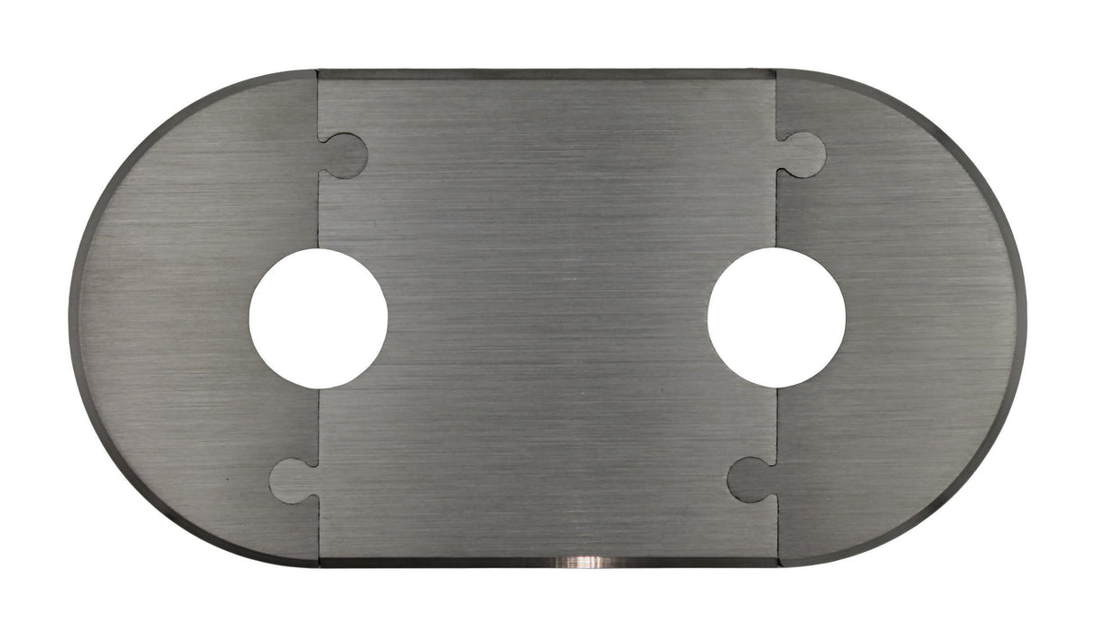 Edelstahlrosette A800