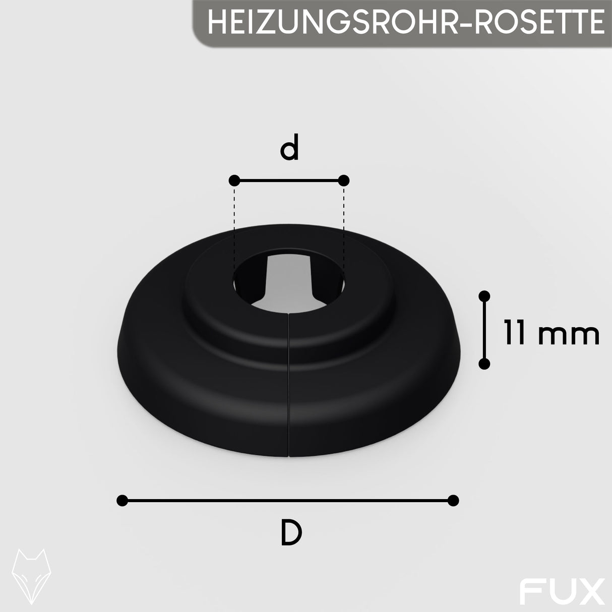 Einzelrosette FX