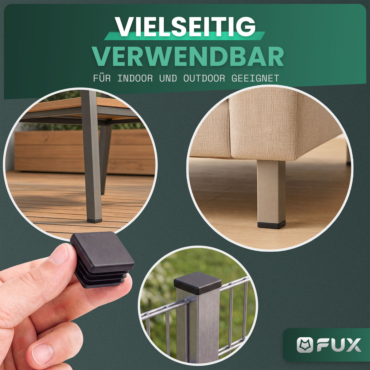 Rohrstopfen Schwarz TV