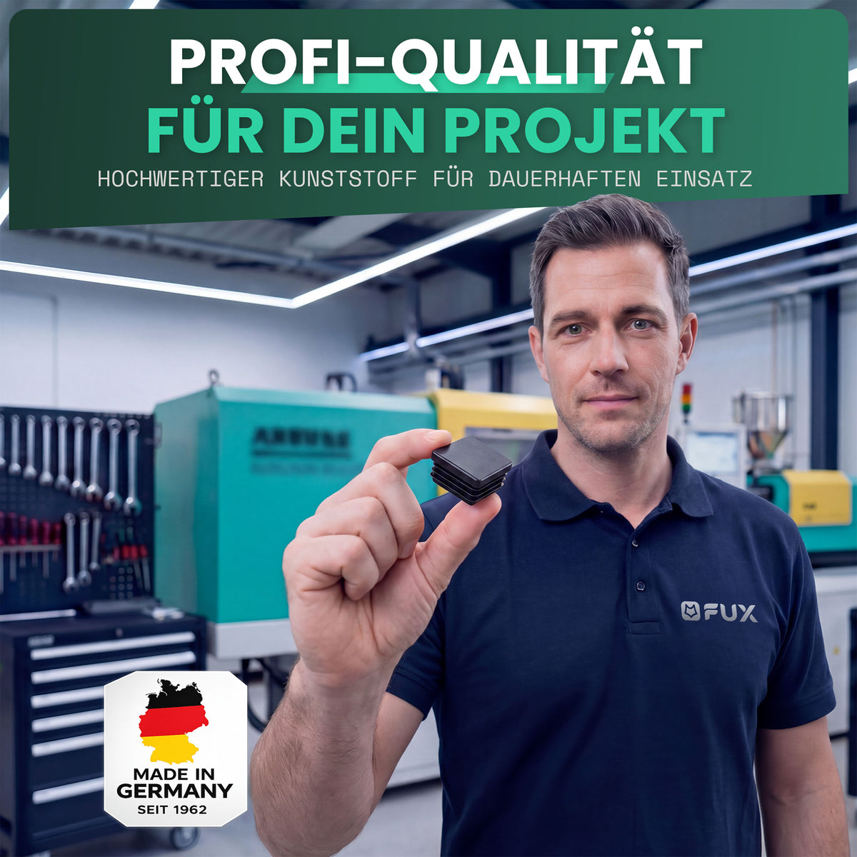 Rohrstopfen Schwarz TV