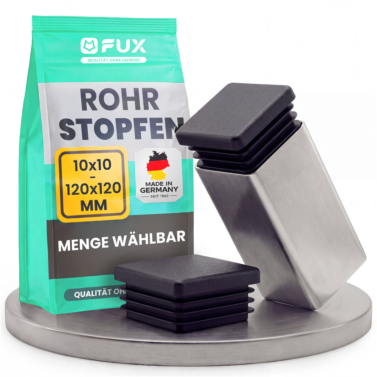 Rohrstopfen Schwarz TV