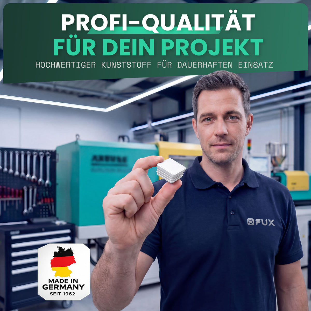 Rohrstopfen Weiß TV
