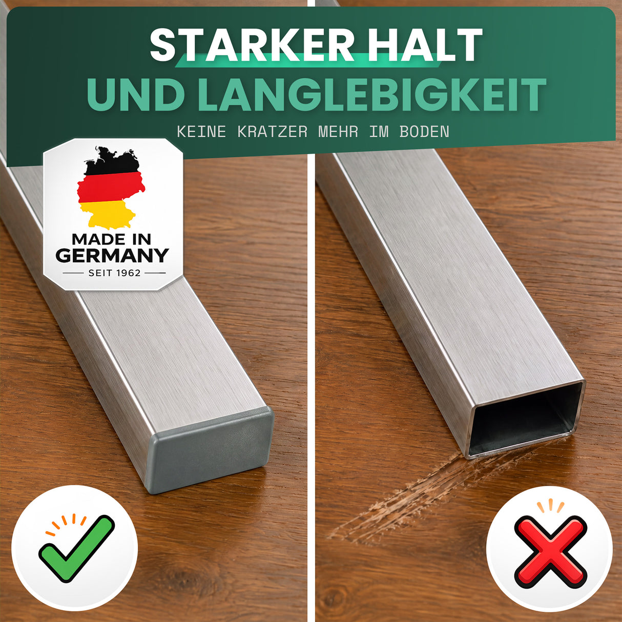 Rohrstopfen Grau TR