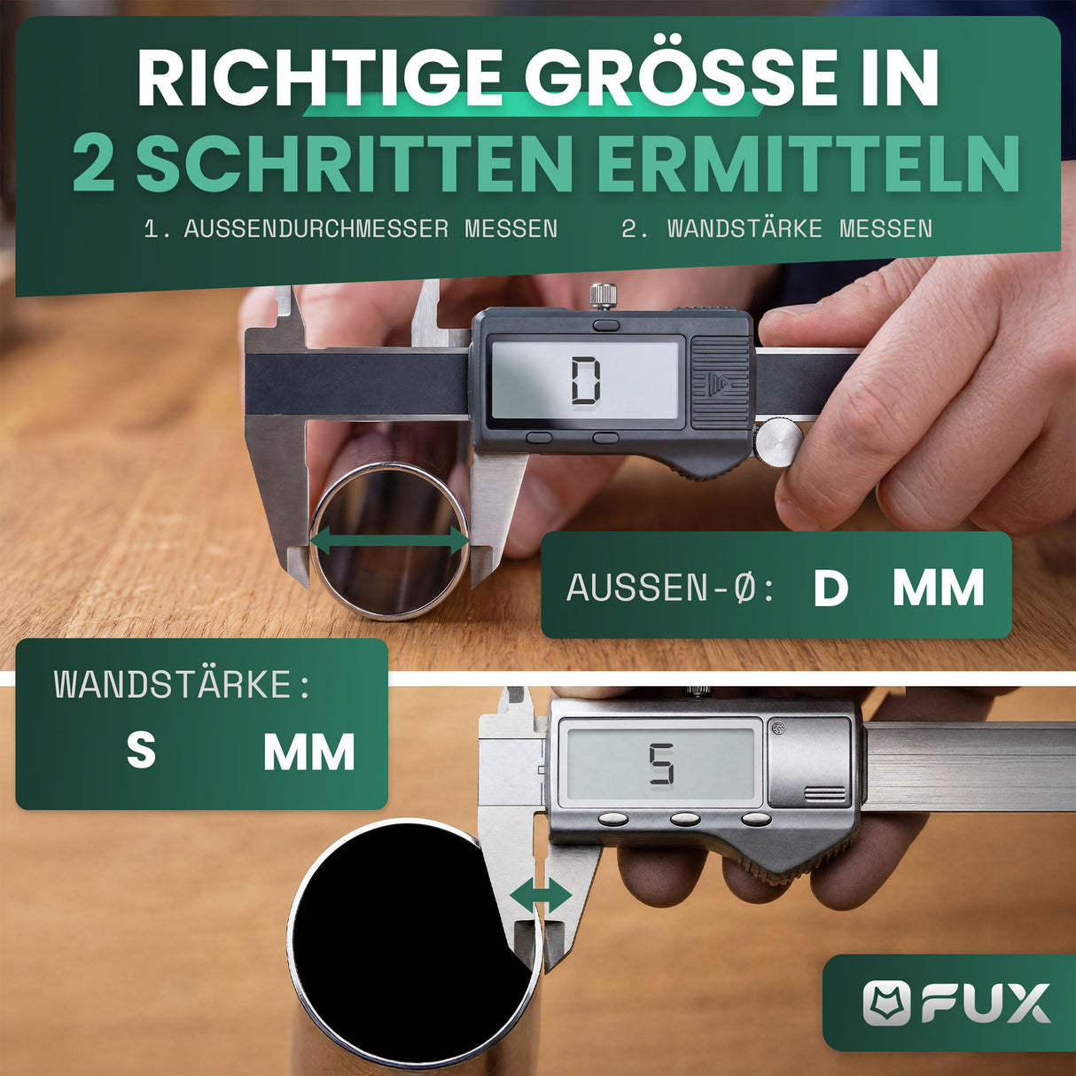 Rohrstopfen Schwarz GL