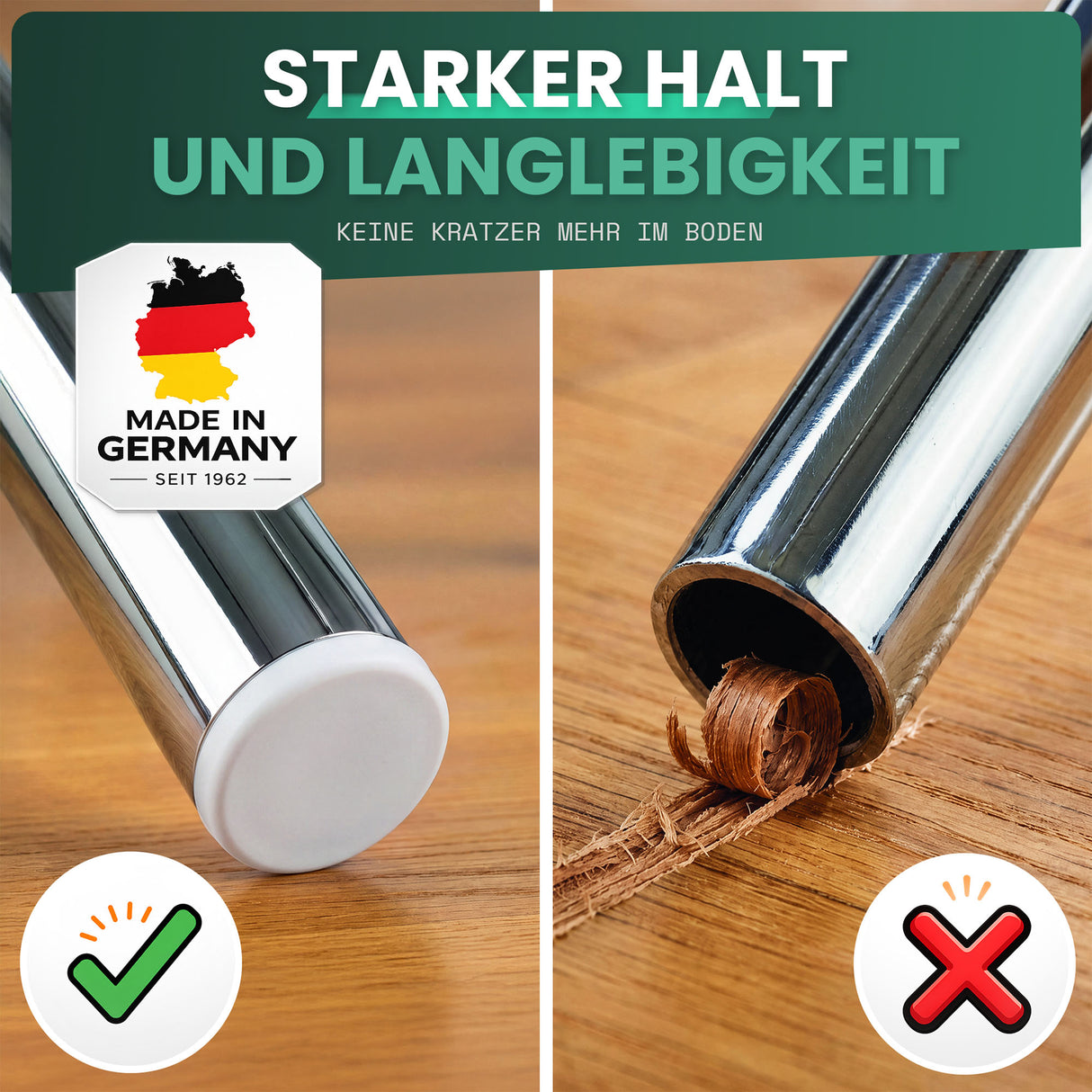 Rohrstopfen Weiß GL