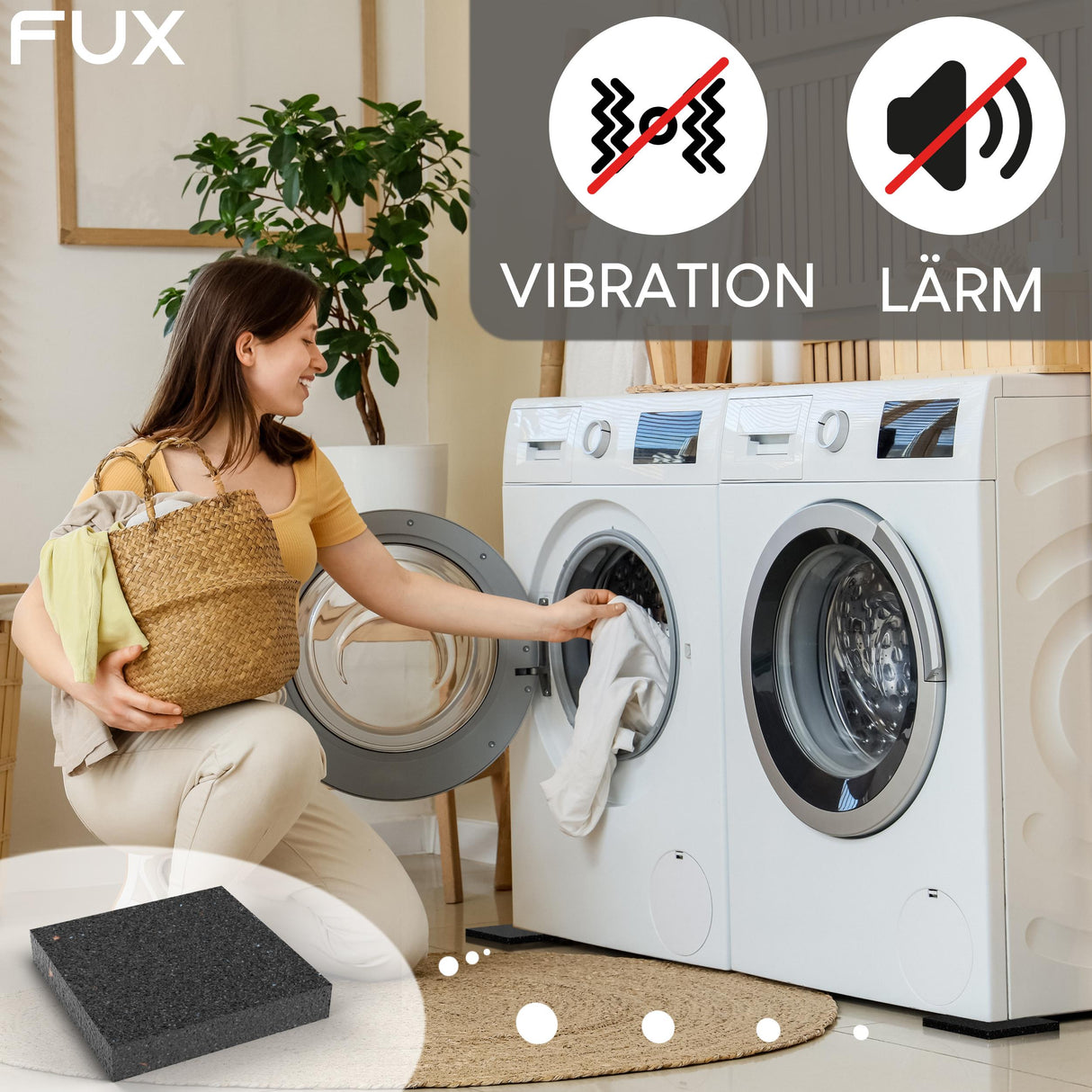 Schwingungsdämpfer für Waschmaschinen SD