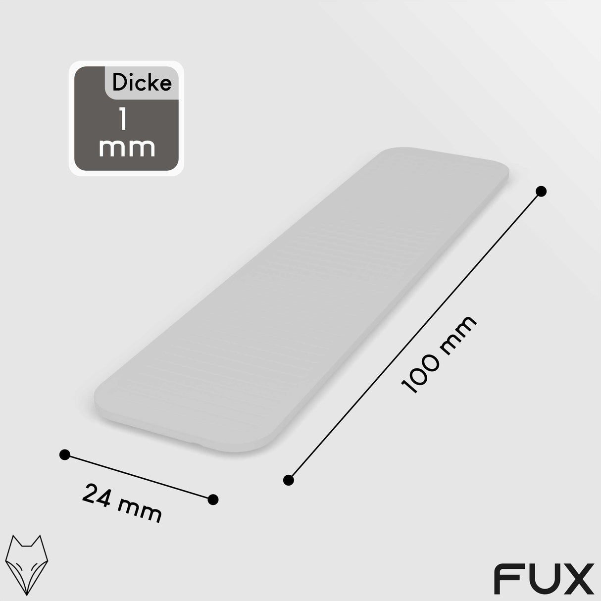 Verglasungsklotz VKL 100x24mm
