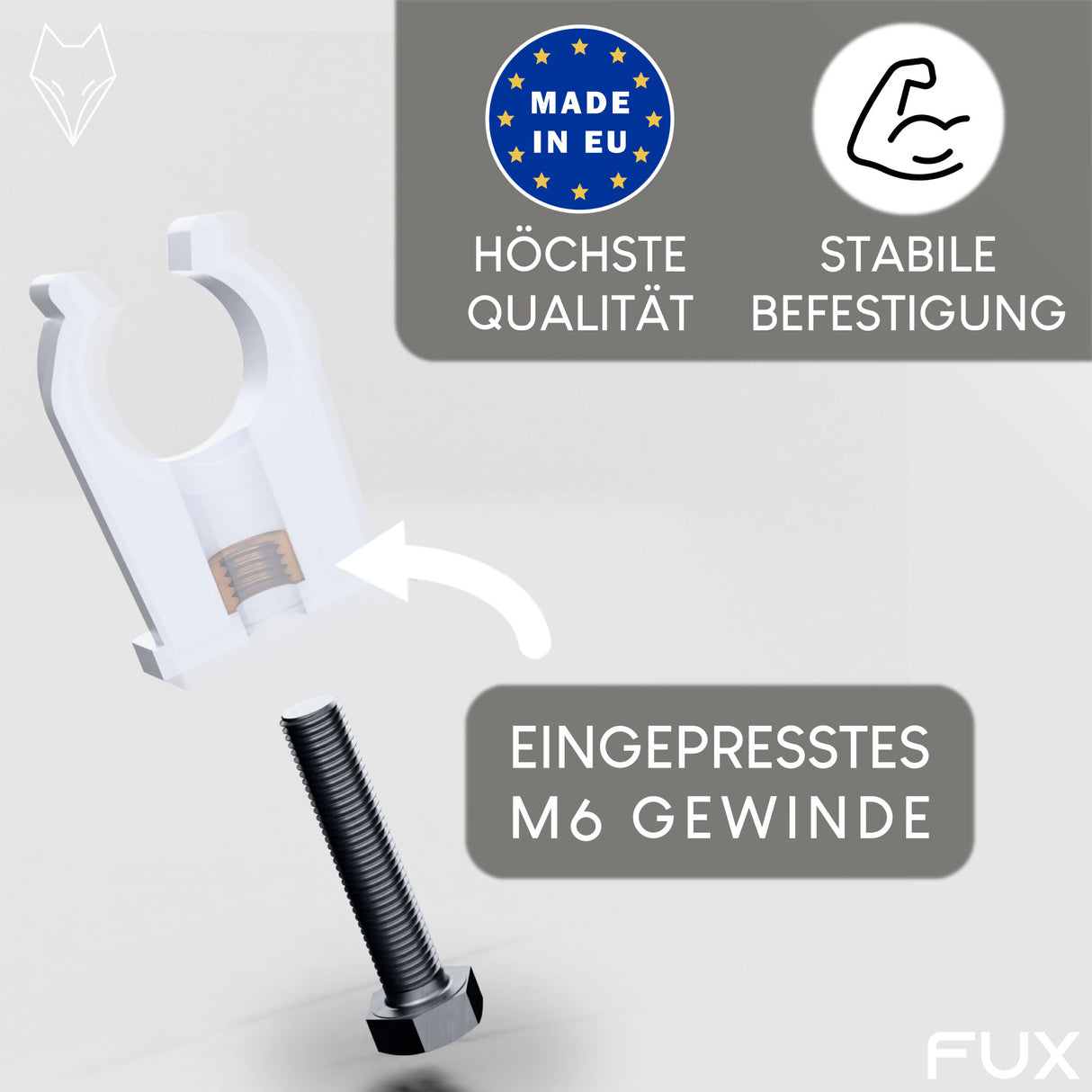 Rohrclip CLE