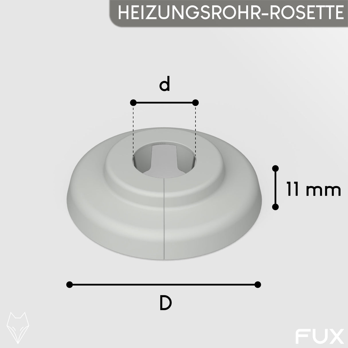 Einzelrosette FX