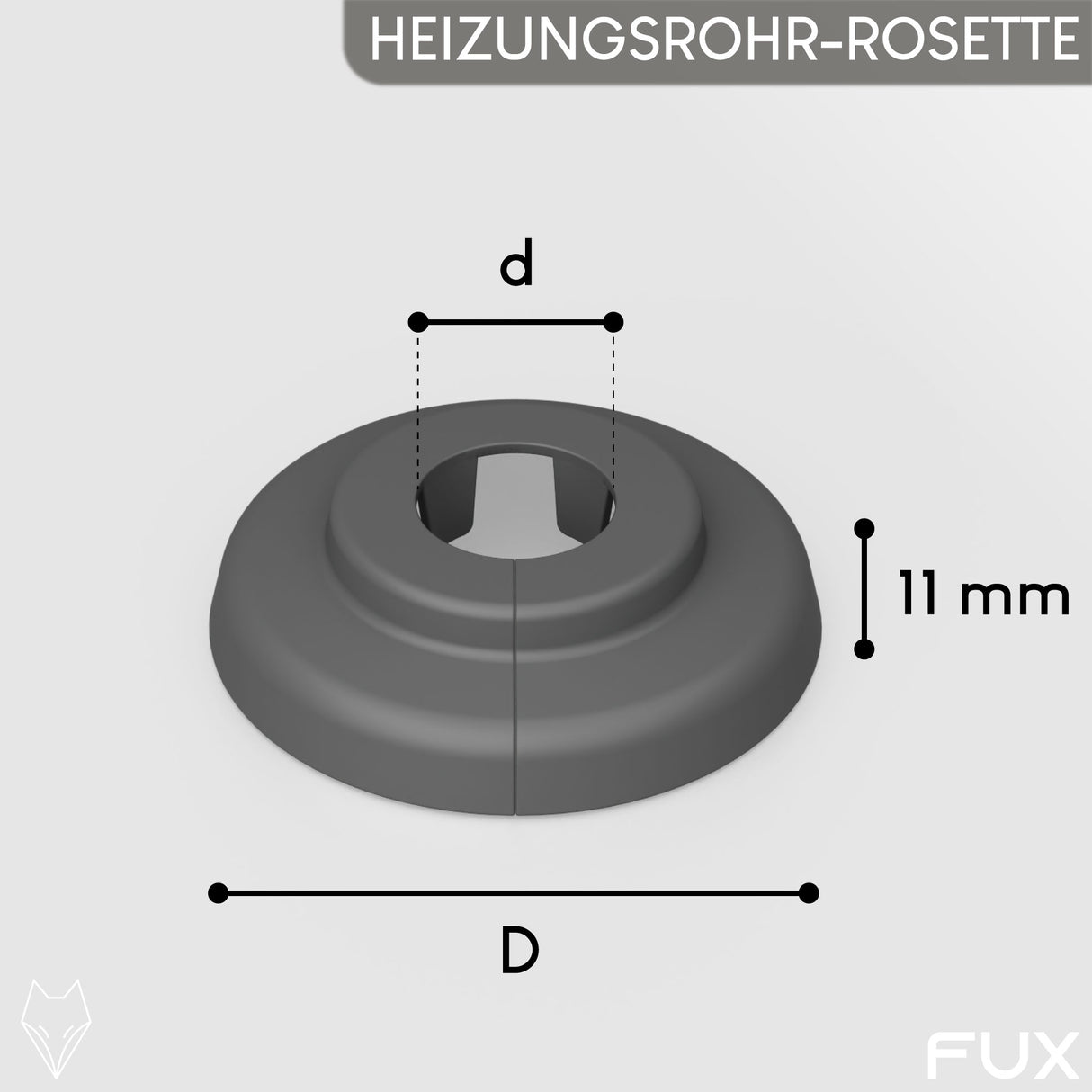 Einzelrosette FX