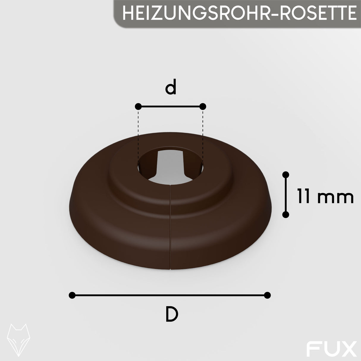 Einzelrosette FX