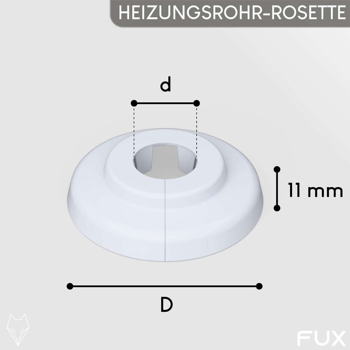 Einzelrosette FX