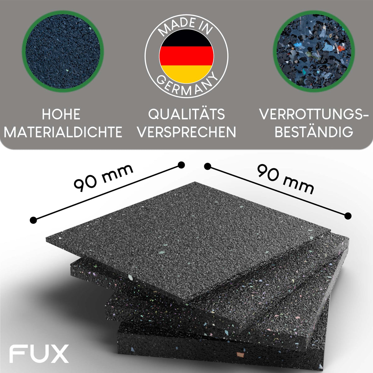 Terrassenpad 90x90mm