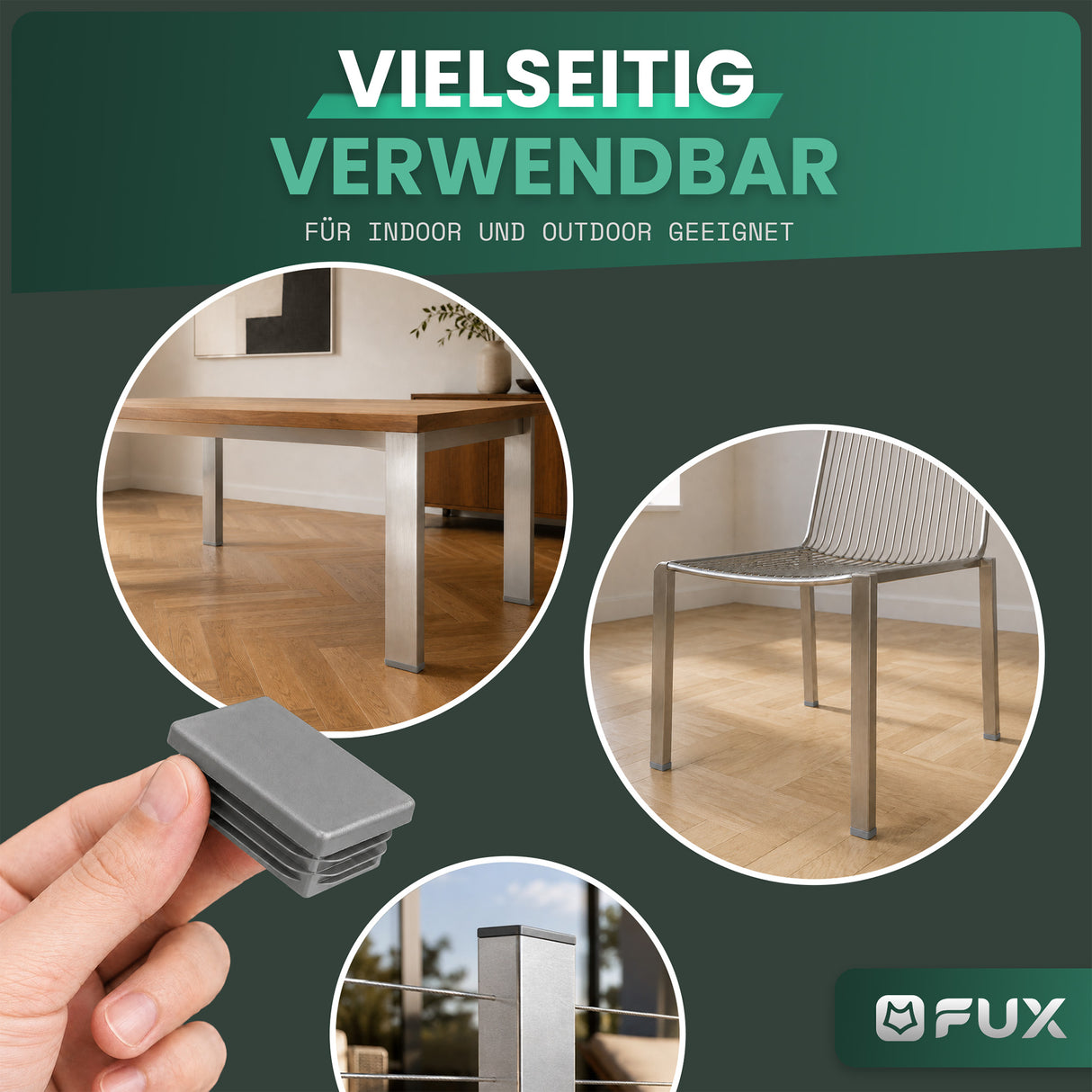 Rohrstopfen Grau TR