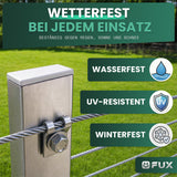 Rohrstopfen Weiß TR