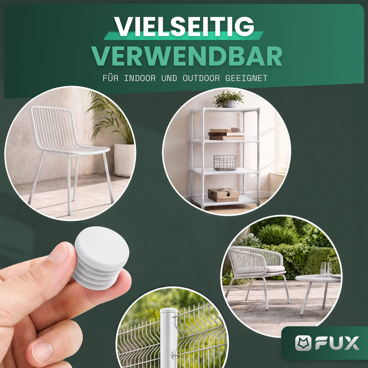 Rohrstopfen Weiß GL
