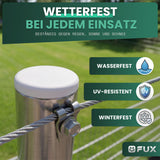 Rohrstopfen Weiß GL