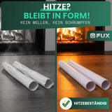 Einzelrosette FX Set mit Rohrverkleidung