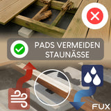 Terrassenpad 90x90mm