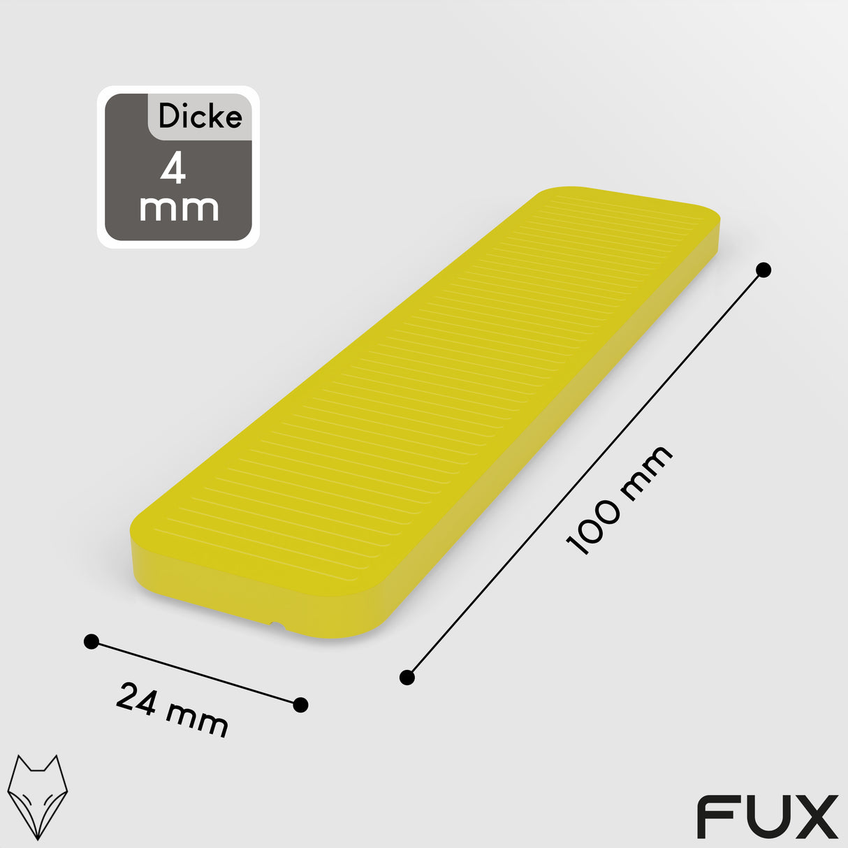 Verglasungsklotz VKL 100x24mm